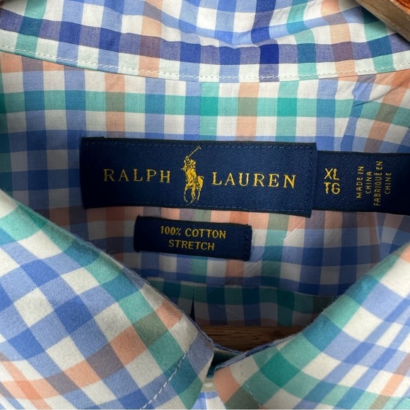 Polo Ralph Lauren Men’s Cotton Stretch Button Down Shirt Size XL - Picture 4 of 7